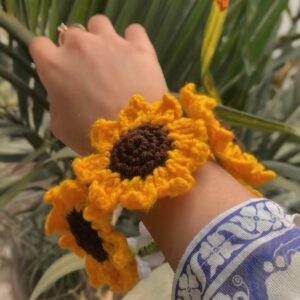 Sunflower bracelet